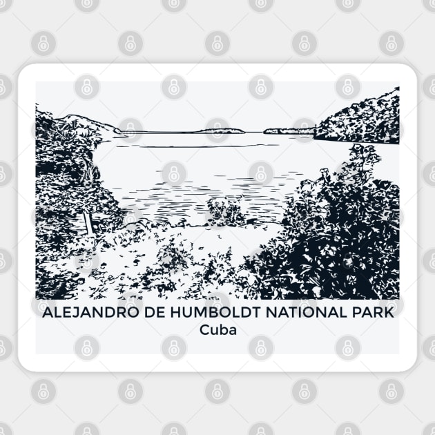 Alejandro de Humboldt National Park - Cuba Magnet by Lakeric